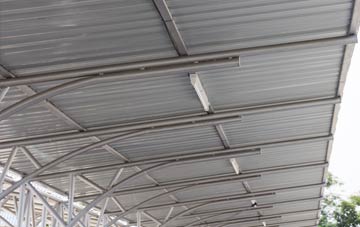 installing Auchindrain metal roofing